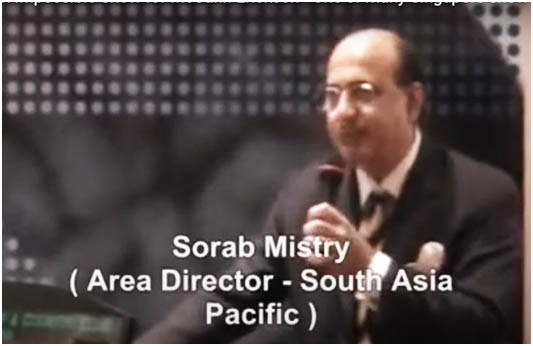 CLICK Here : Sorab Mistry - ( Exec. Director - Asia Pacific ) - McCann Erickson
