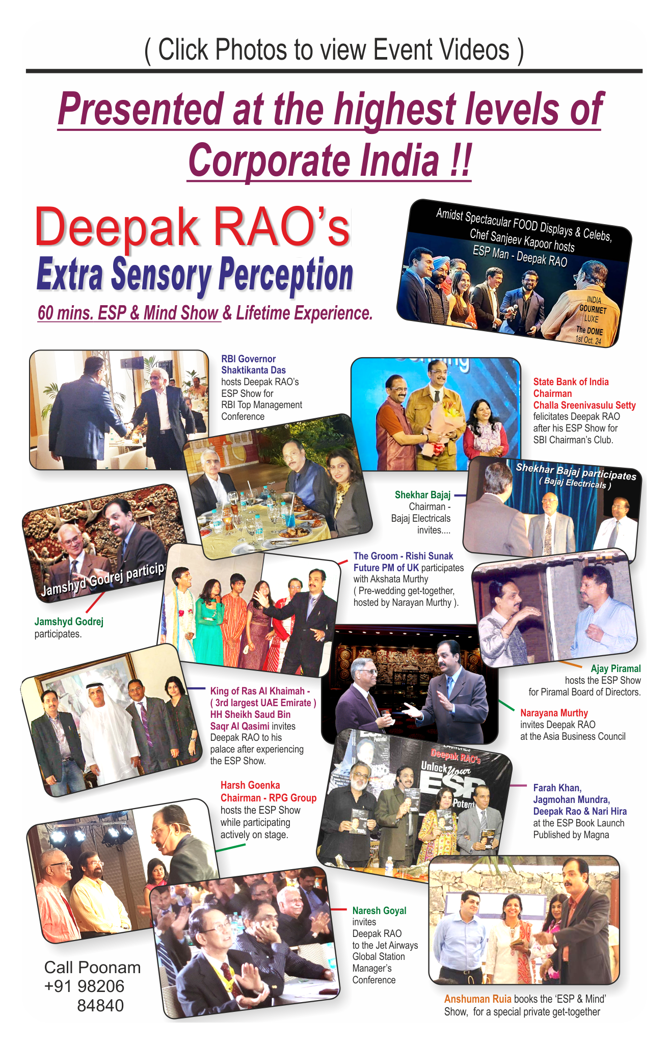 CLICK to view Videos of the Event